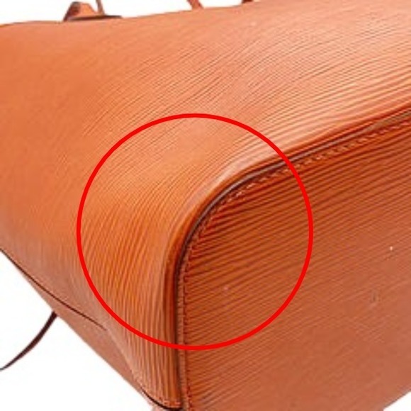 Louis Vuitton Orange Epi Neverfull MM Tote Bag - Picture 4 of 11